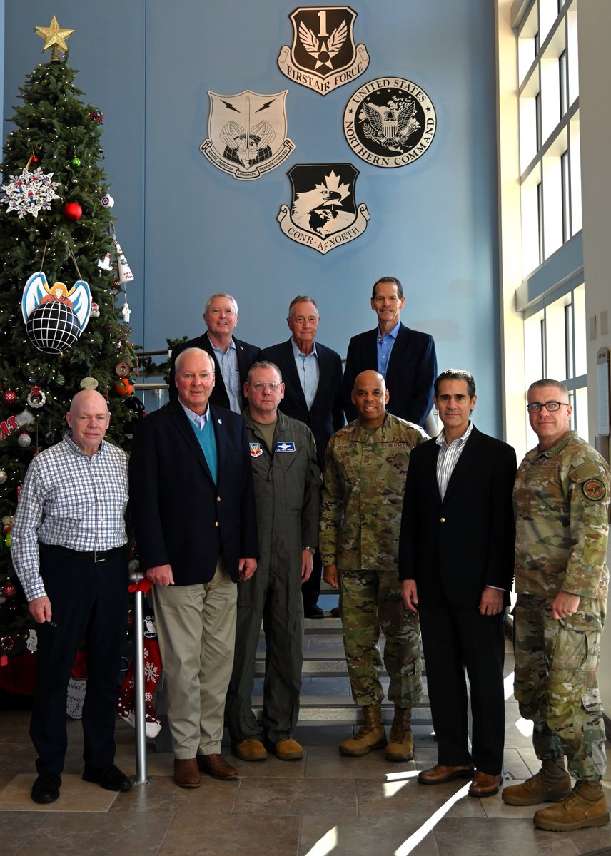 Past &amp; present 1AF leaders gathered 10-12 Dec to participate in the Former's Forum, an event that enabled an exchange of ideas, mentorship, and discussion of the organization's mission, vision &amp; priorities. The group included five former commanders &amp; two former command chiefs.