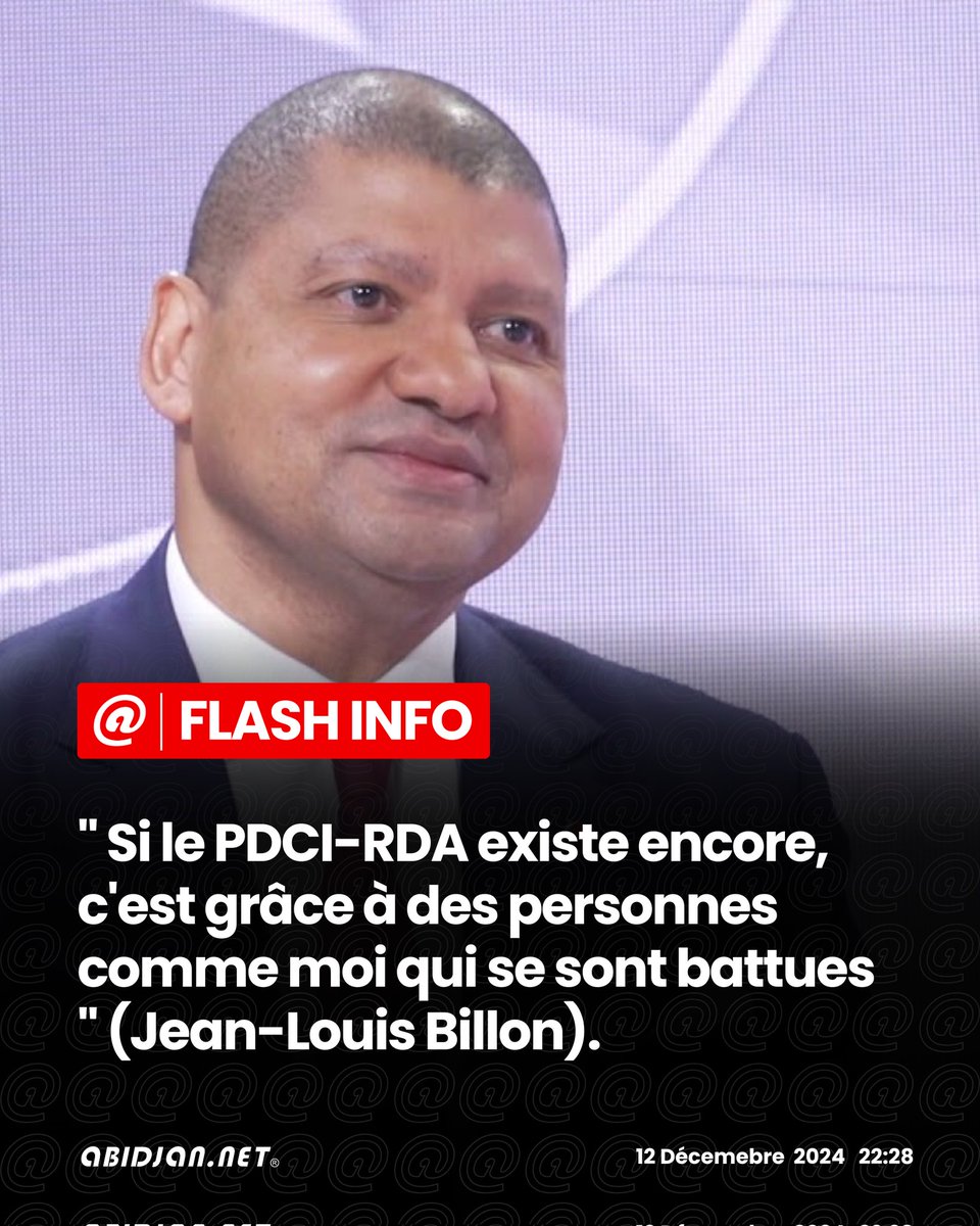 abidjan_net's tweet image. #FlashInfo🚨