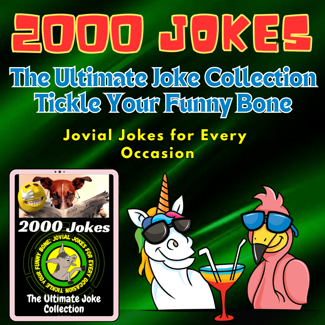 2000 Jokes: The Ultimate Joke Collection: Tickle Your Funny Bone: Jovial Jokes for Every Occasion
curiosity-compass.blogspot.com/2024/08/my-e-b…
#UltimateJokeCollection #TickleYourFunnyBone #JovialJokes #JokesForEveryOccasion #LaughOutLoud #FunnyBook #JokesForAllAges