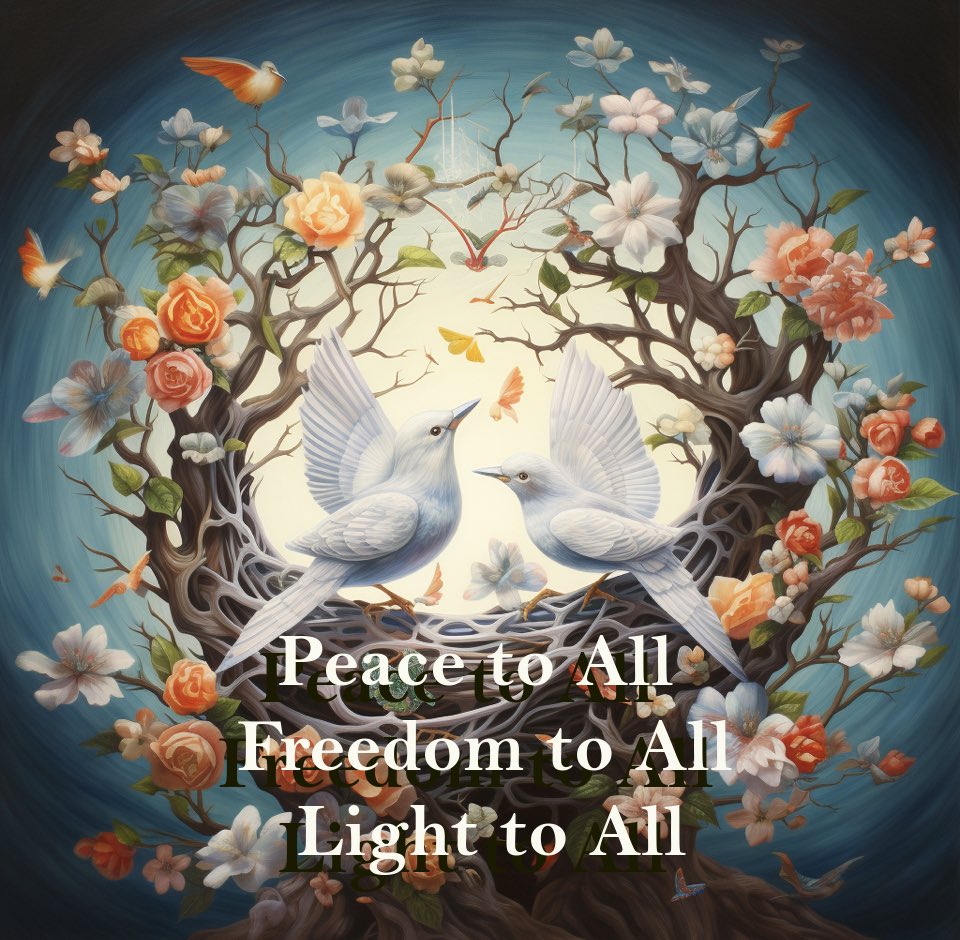 truthtomeCh's tweet photo. @EagleWings3578 @TRUMANHUMAN2020 God bless the Peacemakers!
#PeaceToAll https://t.co/JC3Uzq3BRw