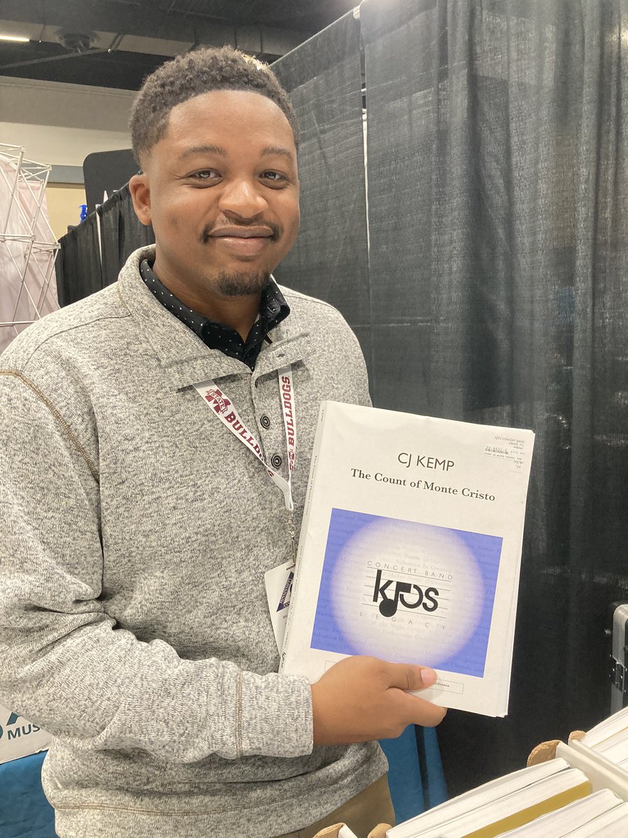 MBA State Band Clinic with my friend and published composer CJ Kemp! <a href="/StarkvilleSD/">Starkville Schools</a>