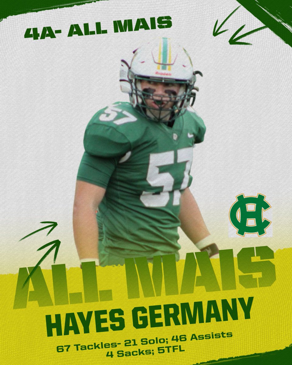 Central Hinds Football (@cha_cougarsfb) on Twitter photo Congratulations to Hayes Germany on being selected to the 4A- All MAIS Team! <a href="/GermanyHayes/">Hayes Germany</a> Congratulations to Hayes Germany on being selected to the 4A- All MAIS Team! <a href="/GermanyHayes/">Hayes Germany</a>