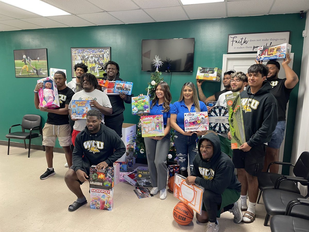 Edward Ramirez (@ramirezedward58) on Twitter photo WCU 1st Annual Toy Drive! Thank you to all that donated to the cause!
#FaithFamilyFootball
#ProtectTheGate
<a href="/WestgateUfb/">Westgate Christian University</a>
<a href="/WestgateCU/">Westgate Christian University</a> WCU 1st Annual Toy Drive! Thank you to all that donated to the cause!
#FaithFamilyFootball
#ProtectTheGate
<a href="/WestgateUfb/">Westgate Christian University</a>
<a href="/WestgateCU/">Westgate Christian University</a>