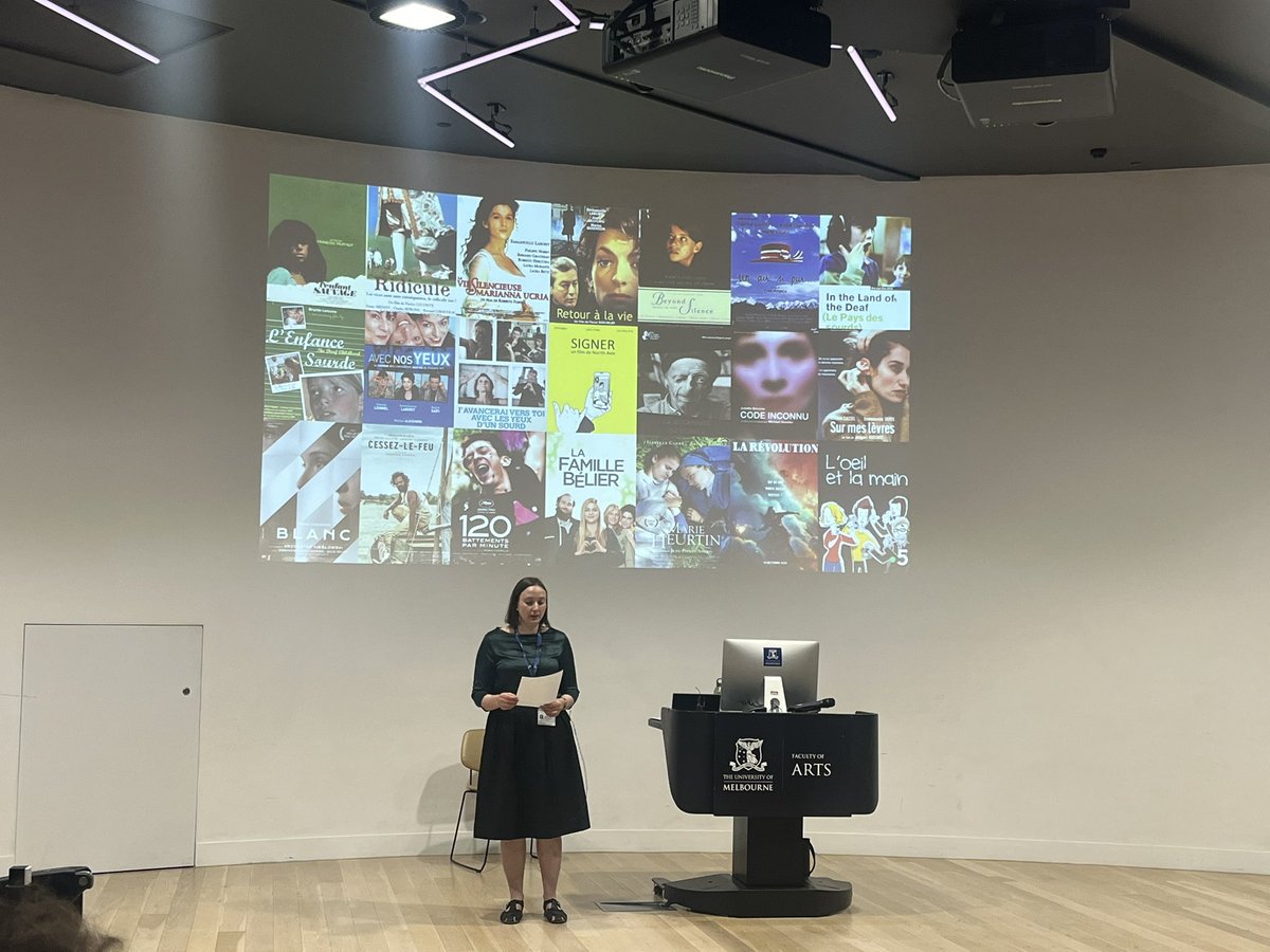 Absolutely stellar keynote by @gemma_s_king <a href="/FRC_ANU/">Francophone Research Cluster</a> about her <a href="/arc_gov_au/">Australian Research Council</a> DECRA project at <a href="/AuFrenchStudies/">Australian Society for French Studies</a> #ASFS2024 Bravo, Gemma!