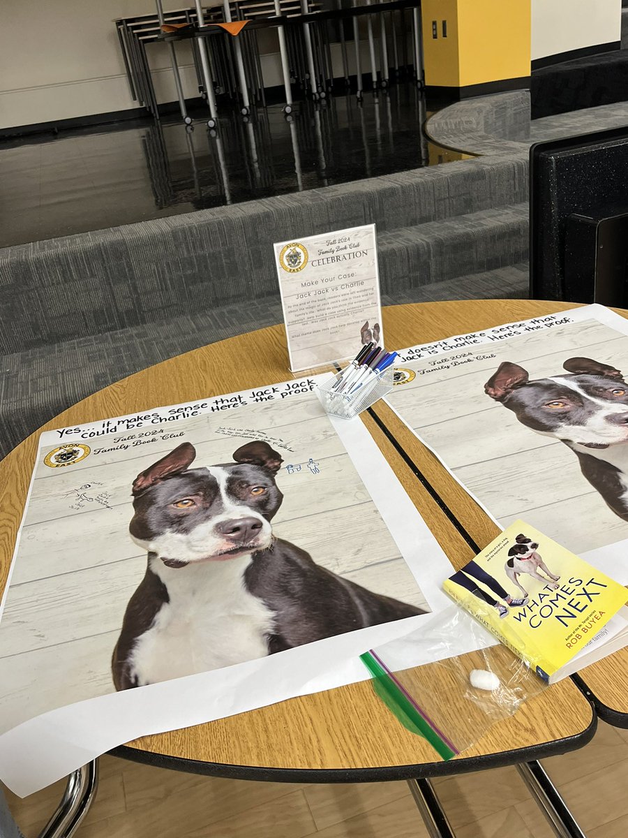 mahoward_howard's tweet image. What a super fun Family Book Night with “What Comes Next” at #AISEast !!  Thank you @sobrien611 for this great event and Misty Eyes Animal Center!!  @RobBuyea