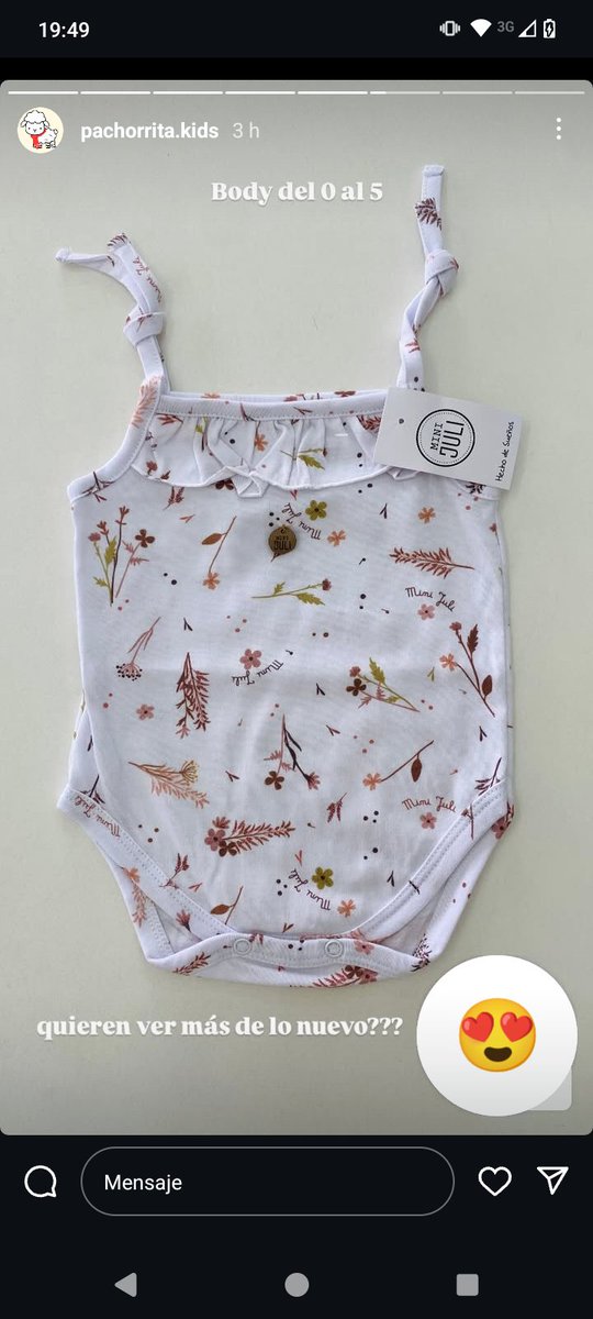 NatachaGiselaa's tweet photo. @Roportillo6 Hola, te la súper recomiendo yo le compré todo cuando mí bebé nacio, ahora tiene tienda en Bermúdez creo, pero también hace envíos 🥰 https://t.co/Mby40NwT96