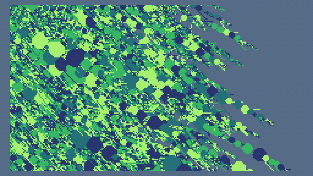 psenough's tweet image. Entrappy | 256b TIC-80 Intro demozoo.org/productions/36… tic80.com/play?cart=4099 youtube.com/watch?v=G5C5zL… #sizecoding #demoscene #256b #tic80