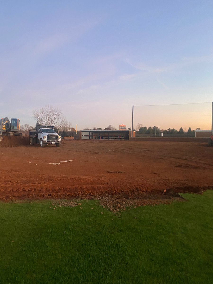 PisgahBaseball's tweet photo. Big things happening…Phase 1 beginning at The PAC! @MPCSPatriots @PisgahAthletics @shawsportsturf @wmclaurin @J_OConnor12 https://t.co/XPqc8TUI6b