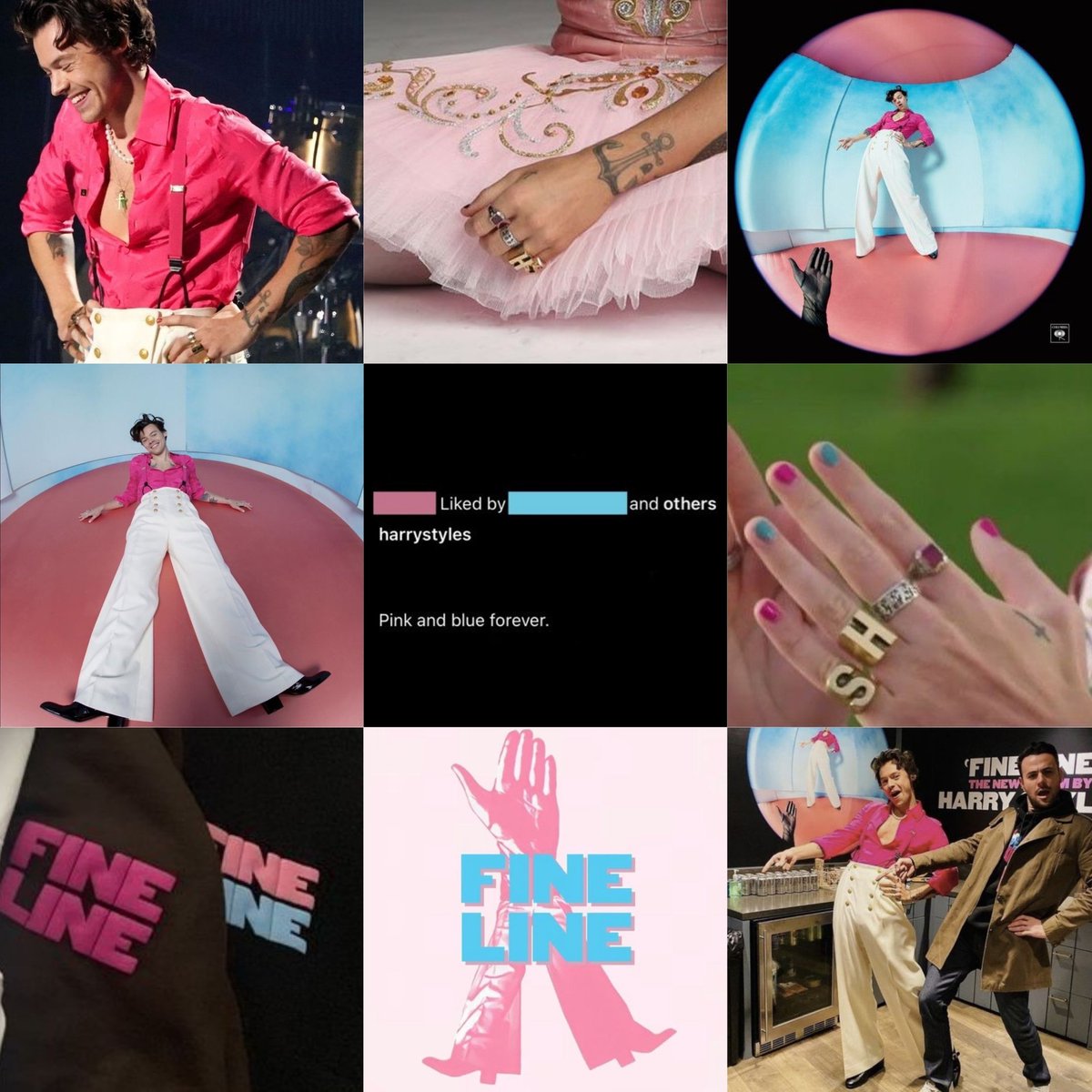 pink and blue forever 🩷💙.