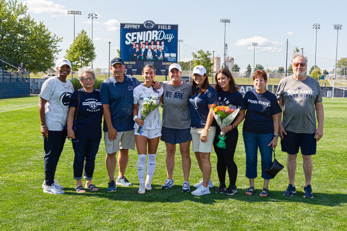 PennStateWSOC's tweet photo. From Victor, New York, to the captain’s chair in Happy Valley, Olivia Damico has always embodied the spirit of our program.

Thank you Liv, for your years of hard work and dedication to the PSWS family. You’ve left the crest better than you found it💙🤍

#WeAre | #PSWS https://t.co/2Qsj8kqwyF