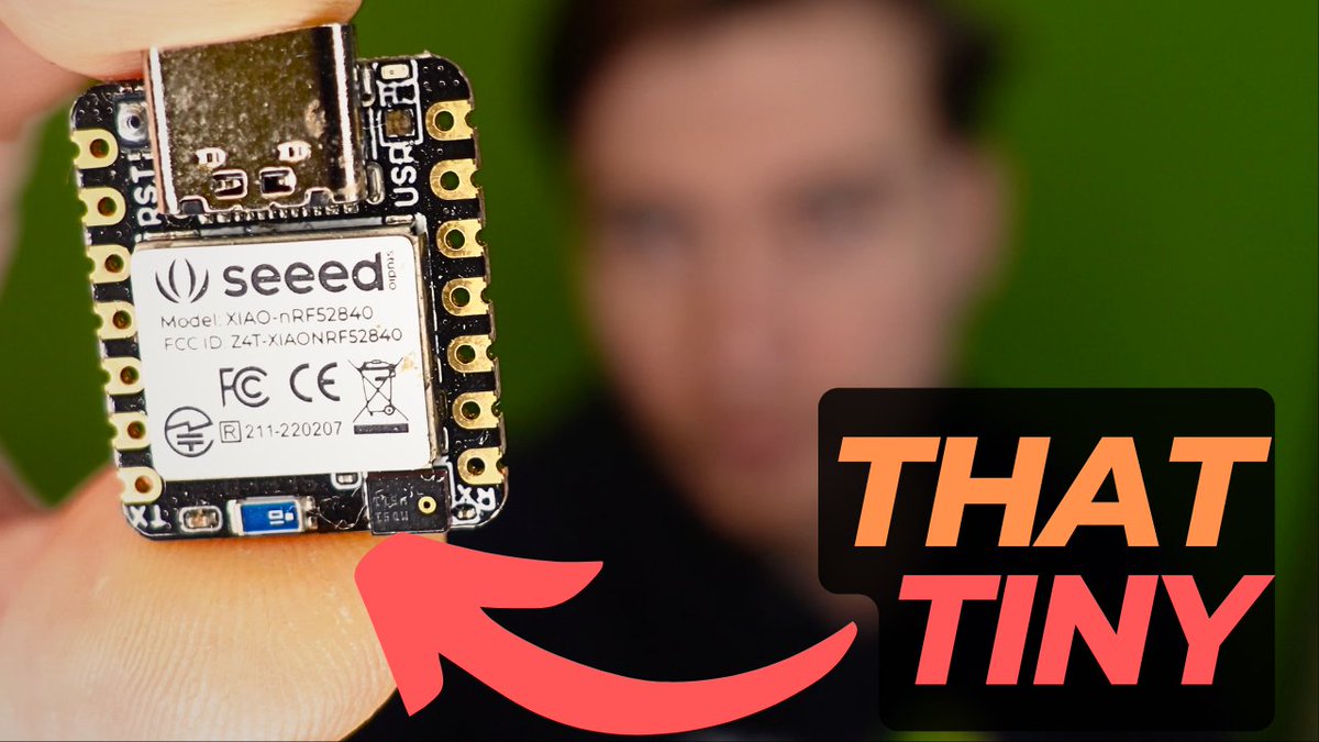Meet the tiniest and most versatile Arduino-compatible boards: the <a href="/seeedstudio/">Seeed Studio</a> XIAO series.
youtu.be/uTQ4imwKPcM
I'll talk about their features, differences, and ideal use cases! 
#mcu #overview #video #microcontrollers #arduino