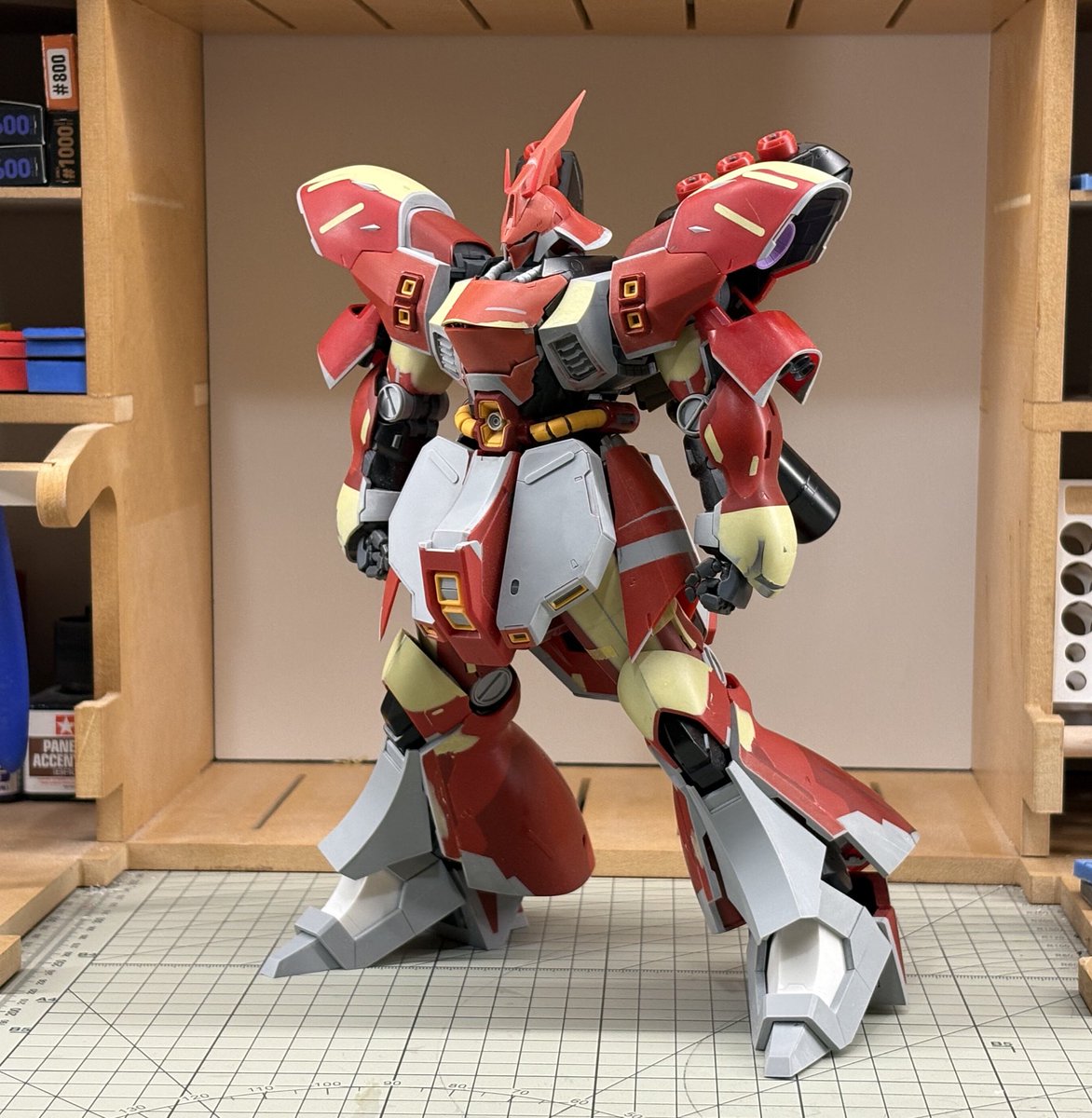 Sazabi finally stands 🥹