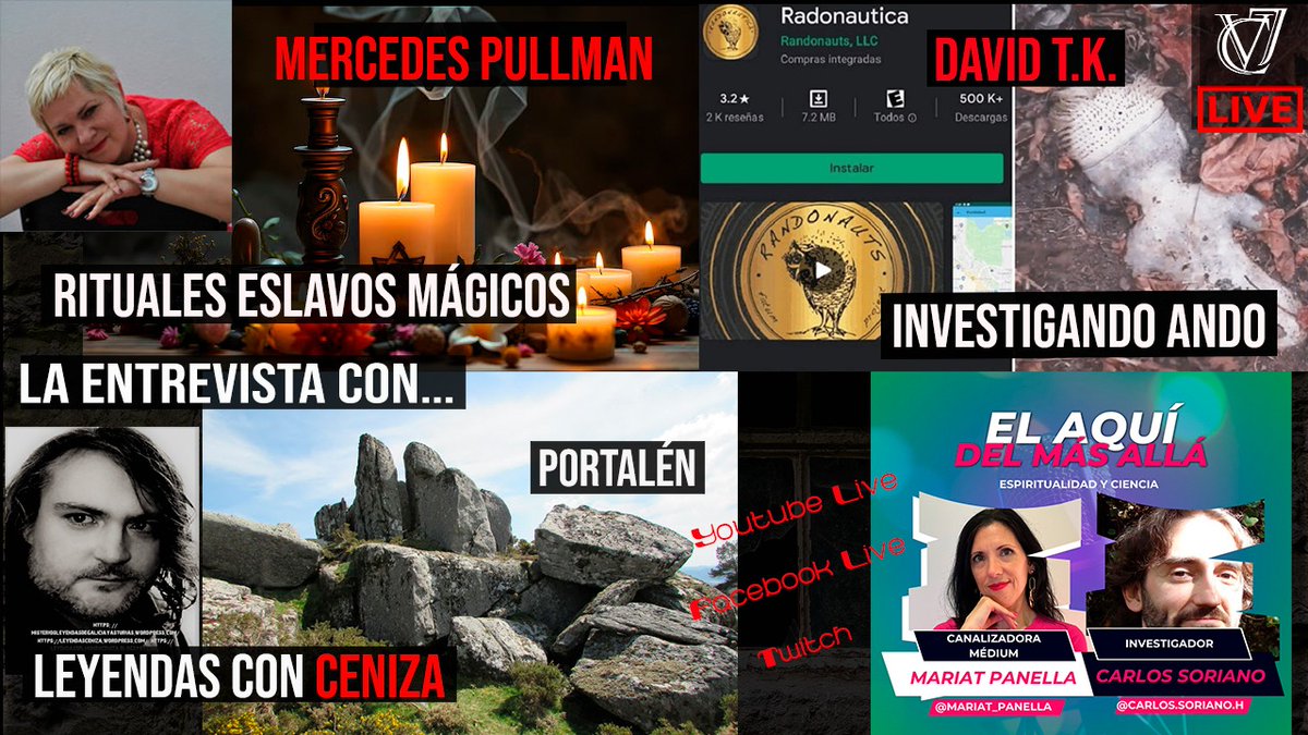 Y este viernes, el último programa del año! 🎄
Con nuestra gran amiga Mercedes Pullman y los ritos mágicos eslavos, El Aquí del Más Allá, experimento con David TK, leyendas con Ceniza y mucho más... 
🛸👽☠️👻🕯️🔮🎙️
#clave7 #clavesiete #misterio