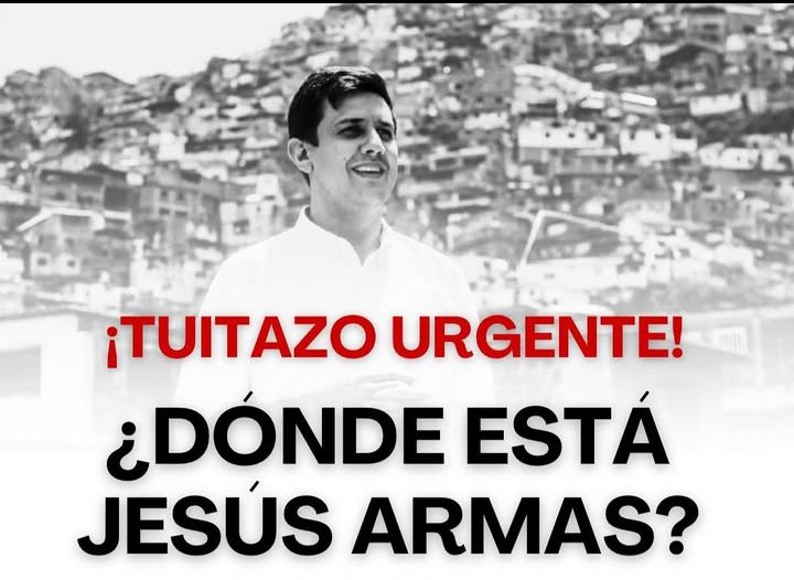 Ariexte's tweet photo. #dondeestájesusarmas #Venezuela #CPI https://t.co/H4KOBWfWrK