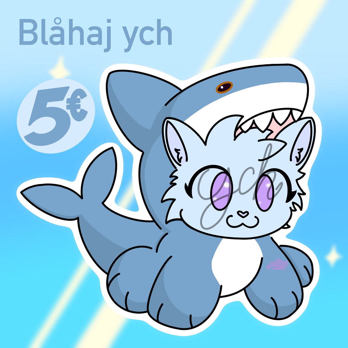 liamm00n's tweet image. 💫🦈BLÅHAJ YCH 5€🦈💫

10 slots 💕

✨All species✨
