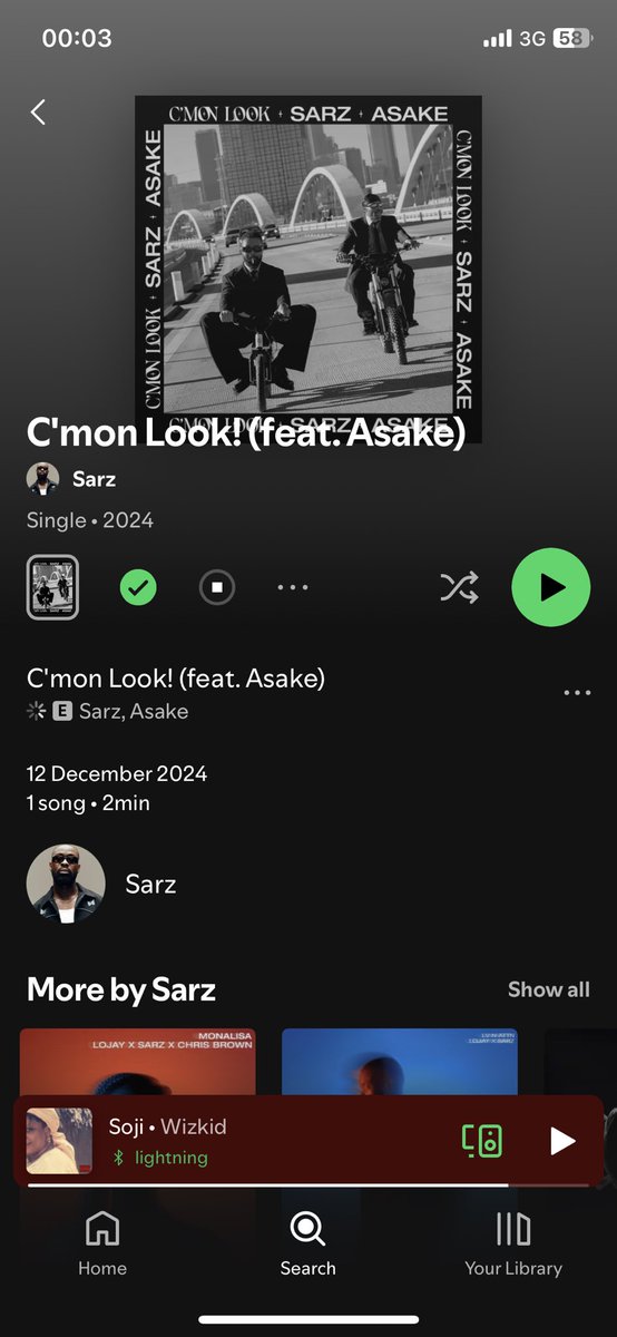 <a href="/beatsbysarz/">I am...</a> X <a href="/asakemusik/">ASAKE</a> - C’MON LOOK . OUT NOW!!! 🔥