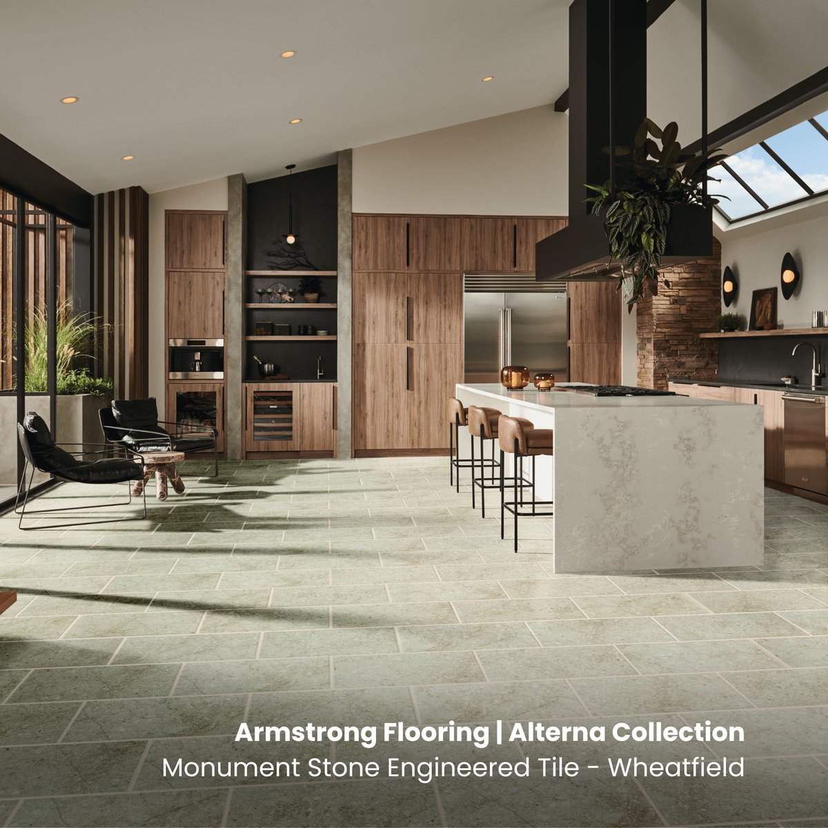 ethicalflooring's tweet photo. Upgrade your home with Armstrong Alterna® Luxe in Graystone Hearth! ✨

✅ Stunning stone look
✅ Soft &amp; warm underfoot
✅ Durable &amp; easy to maintain

Perfect for kitchens, bathrooms &amp; more! Visit Ethical Flooring in North Vancouver to explore this beautiful #floor today. https://t.co/Ch8Wbu7tLi