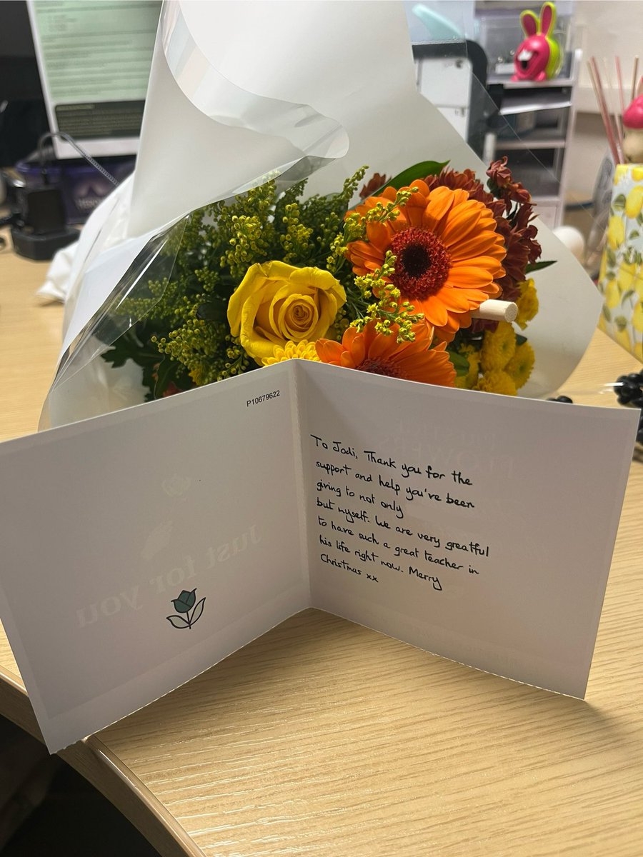 This is why I do this job! Was so rewarding to receive these today from a parent 🥰