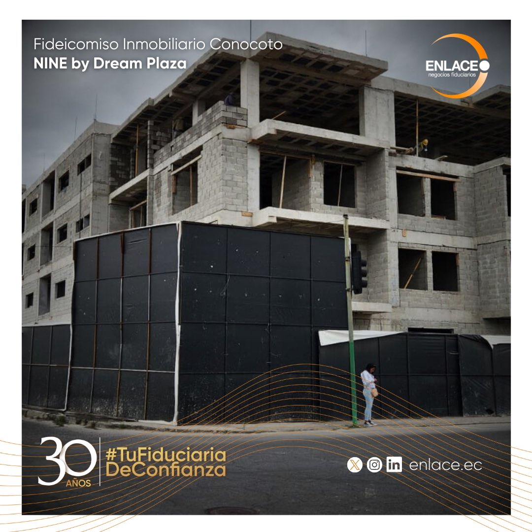 EnlaceNF's tweet photo. 🏗️ Fideicomiso Inmobiliario Conocoto - Proyecto NINE by Dream Plaza 🏡 un innovador proyecto inmobiliario ubicado en el corazón de Conocoto.

Fideicomiso Inmobiliario administrador por @EnlaceNF 

Visita 👉 @grupoconvas

#FideicomisoInmobiliario #NINEbyDreamPlaza #Conocoto https://t.co/d6GRxdKAe4