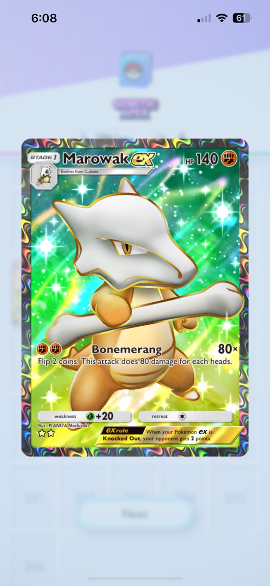 I’ve been using a Marowak deck for battles and this is a beauty of a card to swap in, hell yeah