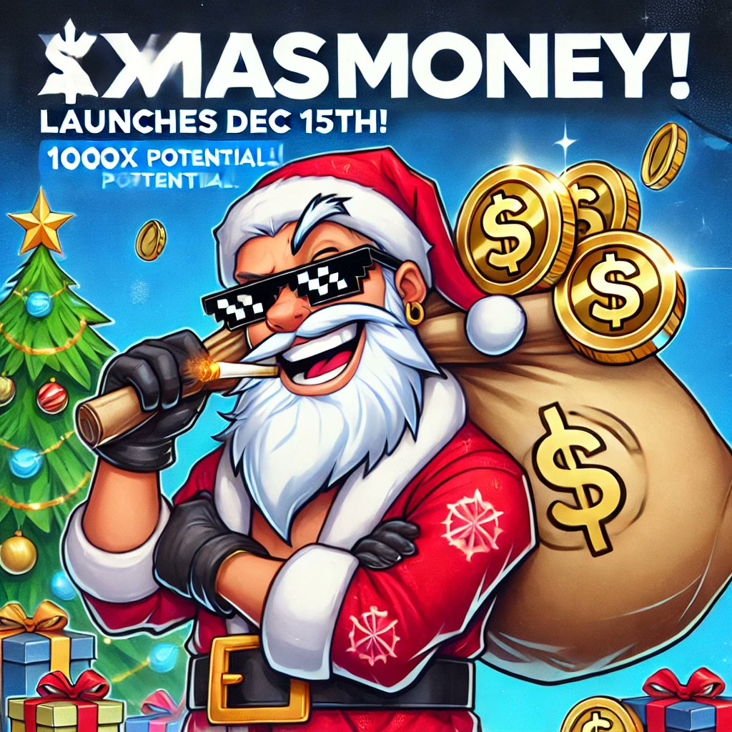 $XmasMoney coin on SOL tweet media
