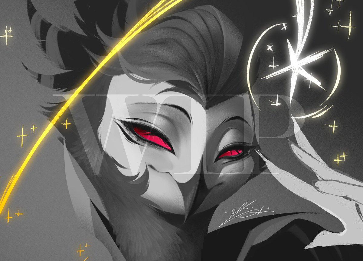 Moondolldreeams's tweet photo. WIP Paint Vassago -
a little glimpse โญ๏ธโญ๏ธโญ๏ธ
#vasago #Vassago #HelluvaBoss #HazbinHotel #Blitzรธ #Blitzo #Stolas #Stolago #Blitz #HelluvaBossFanart #HelluvaBossSatan #Vassalphus https://t.co/zGiq3X4dkX