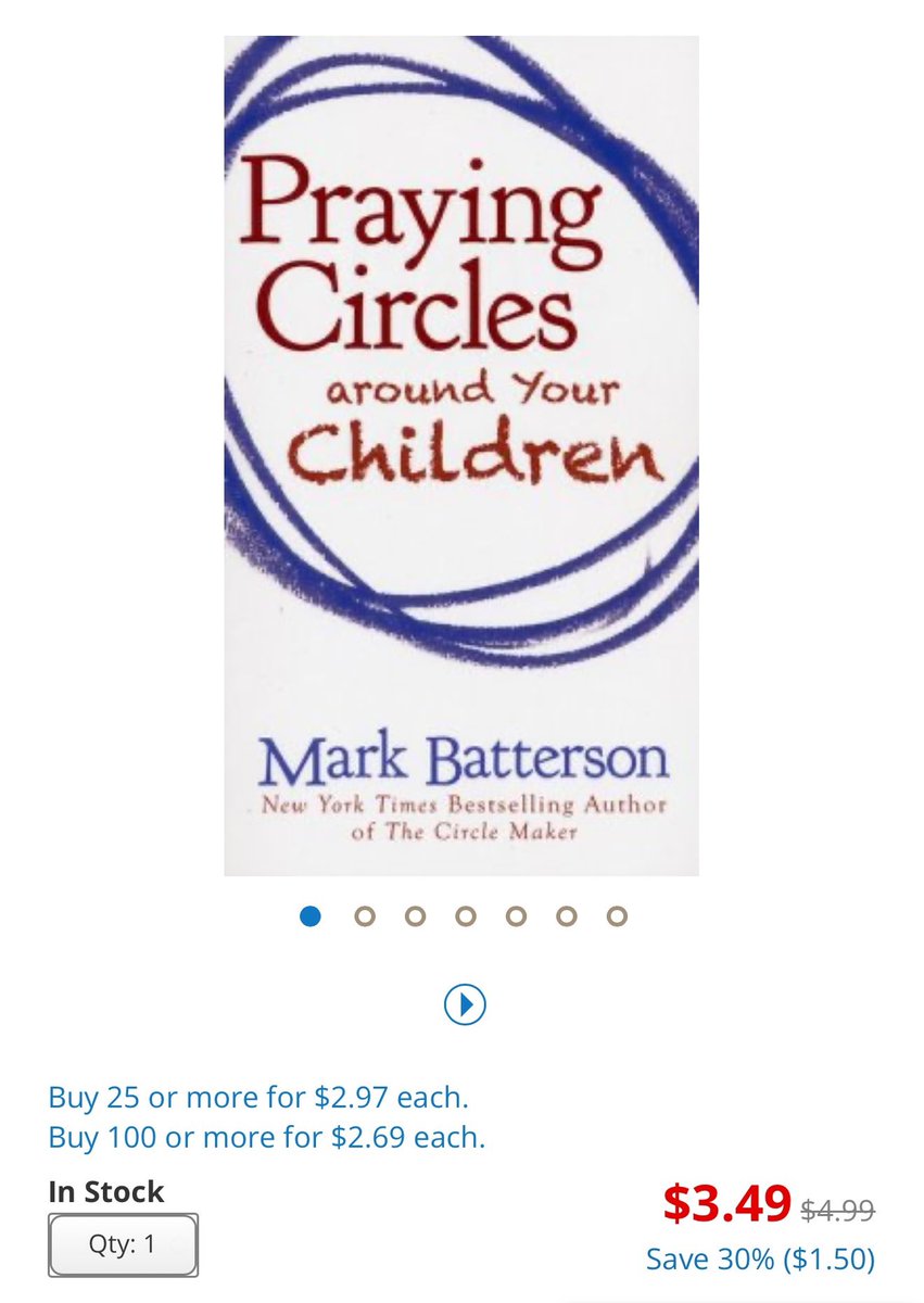 MarkBatterson's tweet photo. need some stocking stuffers? my friends @Christianbook have a special pre-Christmas SALE #TheCircleMaker #DrawTheCircle #PrayingCirclesAroundYourChildren here’s a link: https://t.co/jcQtyY1rgn https://t.co/4CwwFCc0MQ