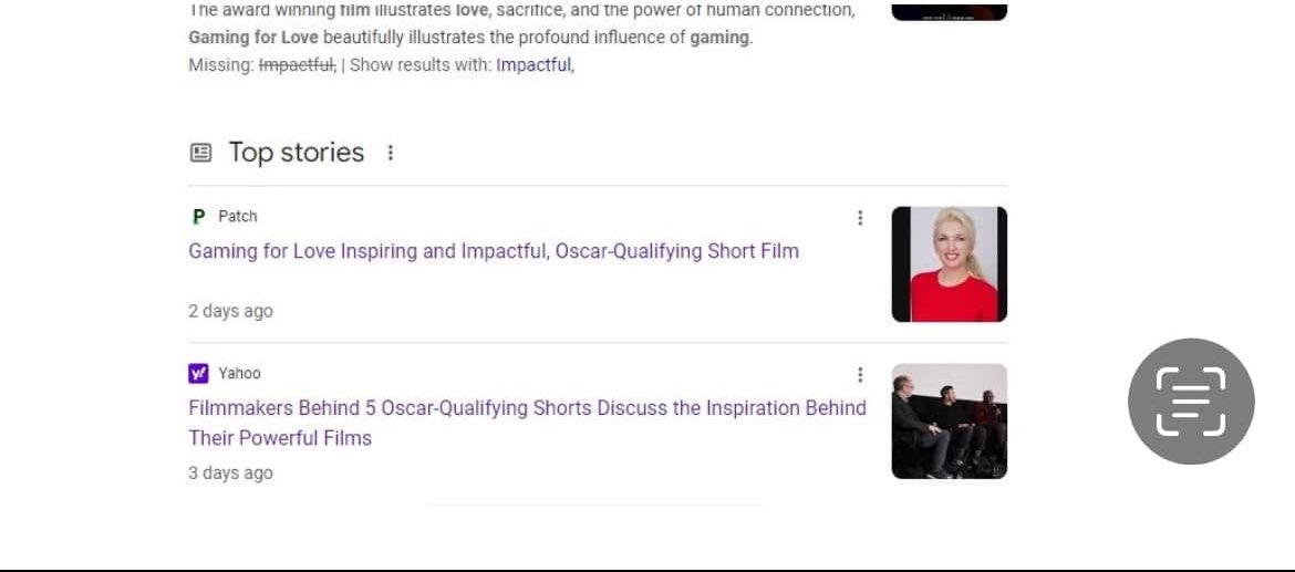 Film is at the top of Google. Thanks <a href="/Google/">Google</a>