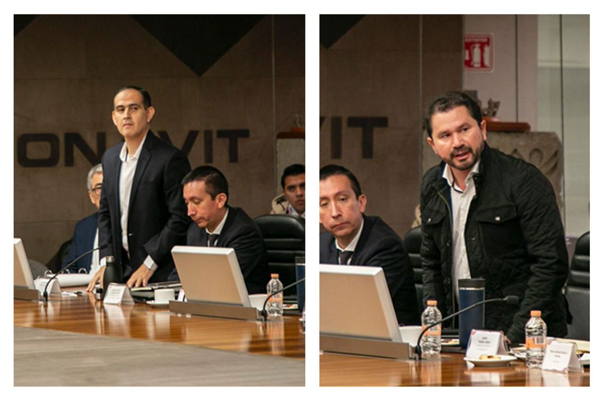 Infonavit's tweet photo. El Consejo de Administración del Instituto nombró a Carlos Fernando Cortez como subdirector general de Planeación Financiera y Fiscalización y a Jorge Luis Basaldúa como subdirector general de Crédito. Además, damos la bienvenida a Lucio Palacios y Mauricio Sahuí como delegados regionales de Jalisco y Yucatán, respectivamente. 
 
Los funcionarios tienen la encomienda de nuestro director general @OctavioRomero_O de continuar con la transformación para garantizar el derecho de las y los trabajadores a la vivienda digna y adecuada.
 
#2doPiso4T