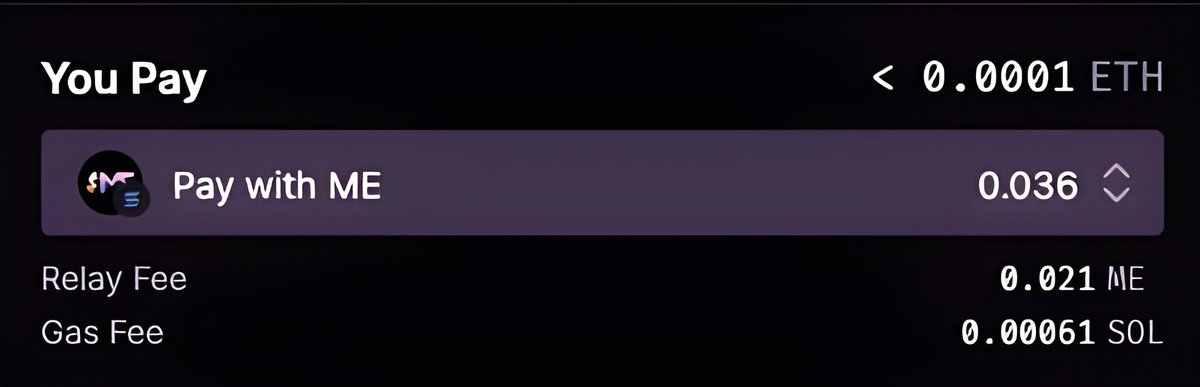 Have some $ME sitting around? Sick. Go spend it on some jpegs.

You can now use $ME to buy EVM NFTs on the Magic Eden Marketplace.

What are you waiting for...