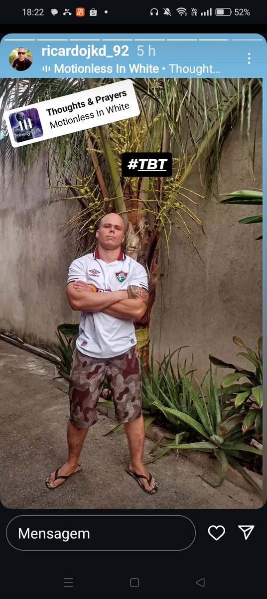tihsantos69's tweet photo. @Serafim_zx pior que essa praga racista ta vivo ainda e postando vários stories no Instagram https://t.co/foXfj7MYJp