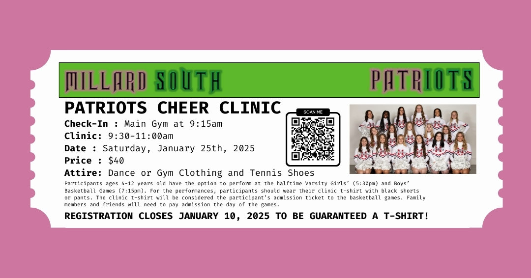 Millard South Cheer tweet media