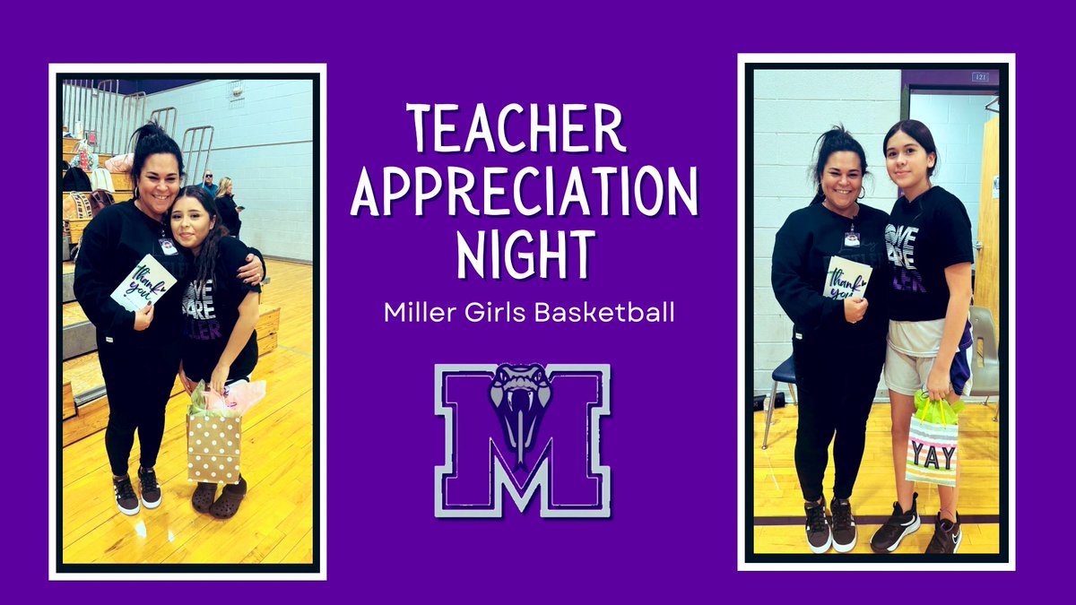 Jessica Berry (@jessberry1234) on Twitter photo So honored to have been chosen by both 7th and 8th grade basketball superstars for tonight’s <a href="/MillerSMCISD/">Doris Miller Middle School</a> teacher appreciation night! These kids are seriously amazing - they are the reason! Go <a href="/MillerSMCISD/">Doris Miller Middle School</a> beat Navarro!!! 💜🏀 <a href="/MillerRattlers/">SM Miller Rattlers Athletics</a> So honored to have been chosen by both 7th and 8th grade basketball superstars for tonight’s <a href="/MillerSMCISD/">Doris Miller Middle School</a> teacher appreciation night! These kids are seriously amazing - they are the reason! Go <a href="/MillerSMCISD/">Doris Miller Middle School</a> beat Navarro!!! 💜🏀 <a href="/MillerRattlers/">SM Miller Rattlers Athletics</a>