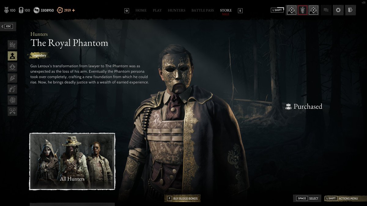 rachta_z's tweet photo. So excited to announce that I got my own streamer skin called "The Royal Phantom" in @HuntShowdown 

Hunt became a big part of my life, allowing me to have a full time job that doubles as a hobby. Meeting many new friends and even true love in the game.

Thank you everyone! 🤠❤️ https://t.co/pURcKTxTiY