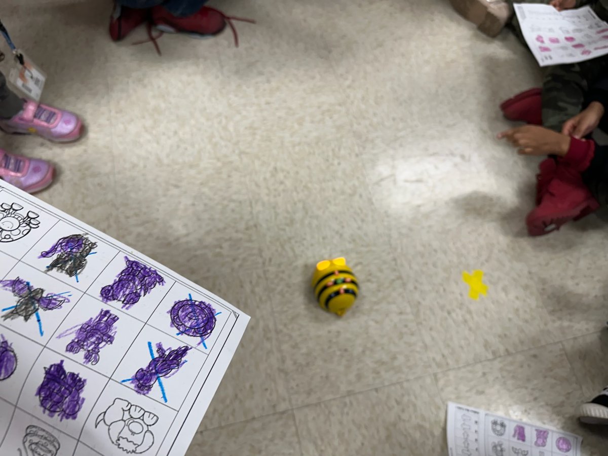 LabbHogg's tweet photo. Mrs. Penas kindergarten class coding with Beebots for Hour of Code
@HESLancaster
#CSatHoustonElem https://t.co/9uY97b6hXO