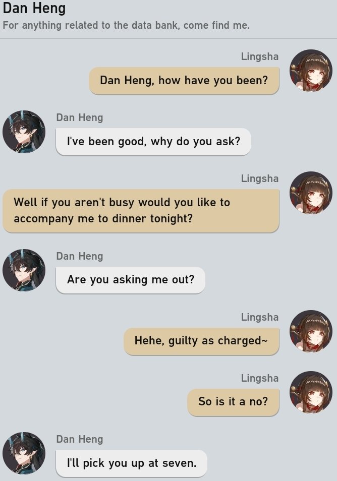 Percboy22's tweet photo. Alright so I rewatched 2.5 of hsr and I got reminded how much if a duo Dan Heng and Lingsha where so #Lingheng #starchbinfly https://t.co/E2L8BVsKgI
