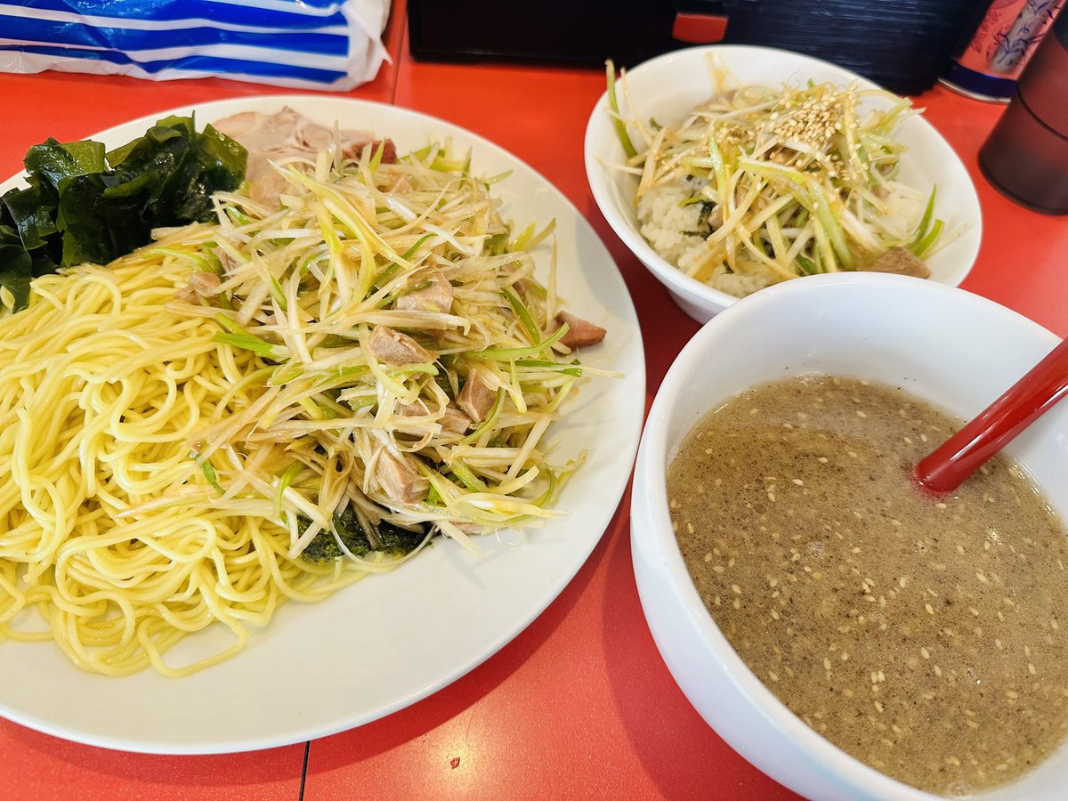 朝からネギ爆盛り🤣