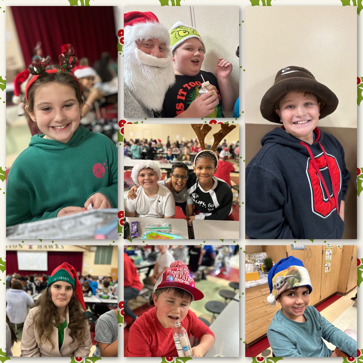 🎄Tree topper day was so fun. We have some creative Hawks up on the hill. 🎅

We are so excited to be back tomorrow in our favorite Holiday sweaters!