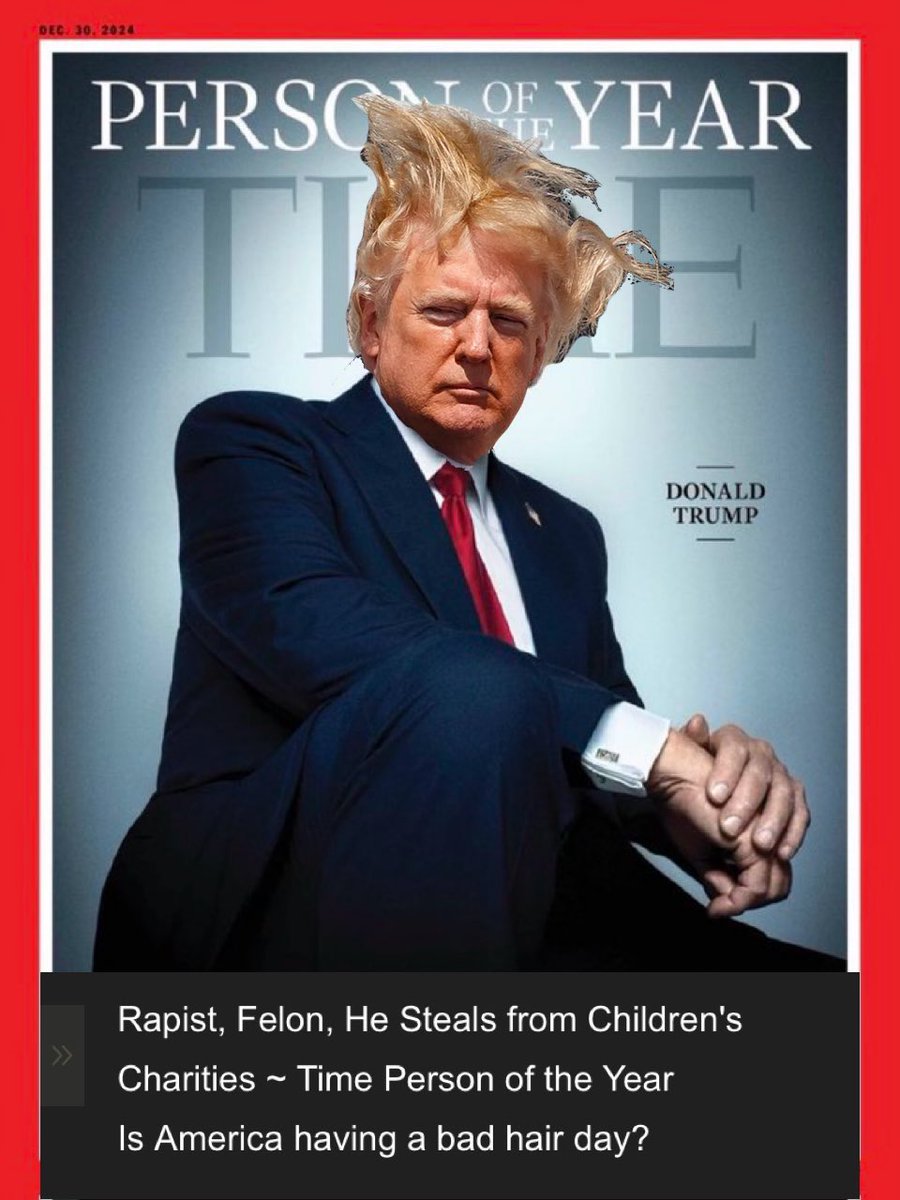 “person, woman, man, camera, TV”

Is America having a bad hair day?