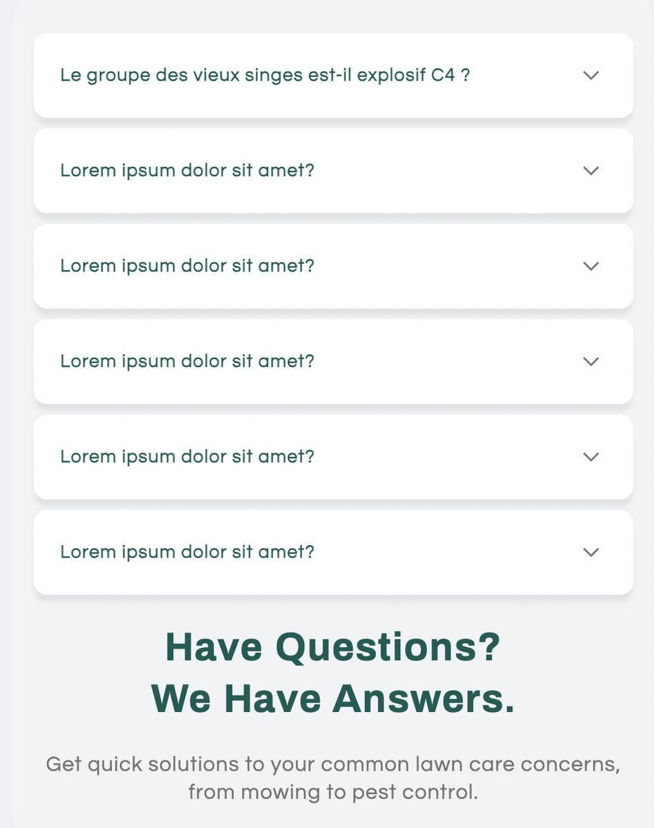 Section code "FAQ" à ajouter sur votre store. 

Pour vous les vieux singes: swisstransfer.com/d/2f488a70-bfc…