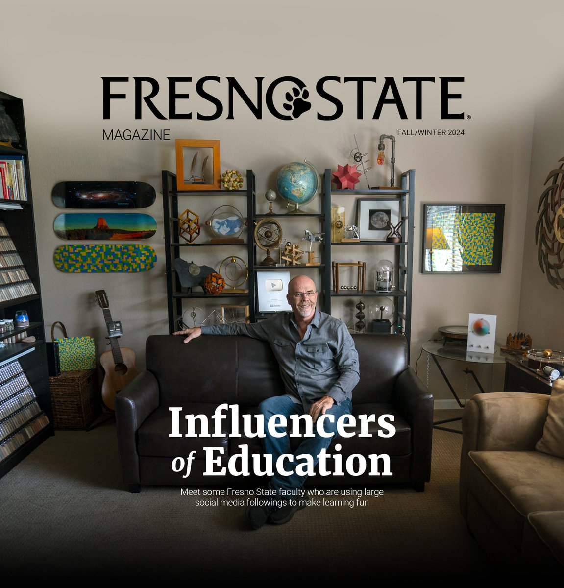 Fresno State (@fresno_state) on Twitter photo In the new issue of Fresno State Magazine, meet some faculty who are using large social media followings to make learning fun. ✨📚
Read more 👇
bit.ly/3OShrkV In the new issue of Fresno State Magazine, meet some faculty who are using large social media followings to make learning fun. ✨📚
Read more 👇
bit.ly/3OShrkV
