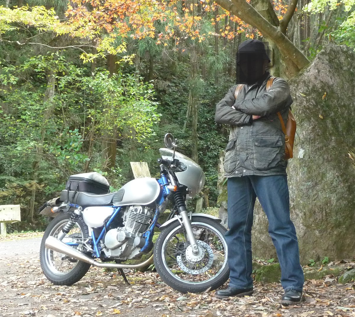 TOfwind's tweet photo. ガエルネNo.145とベルスタッフと山神様、そしてST250。
#ST250 #ガエルネ #No145 #XL500EX #エクスキャリバー https://t.co/lX3QK3X58H