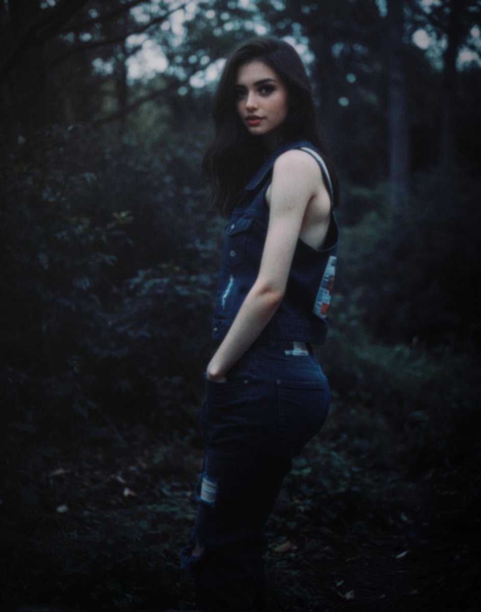 LisaRenardModel's tweet photo. Charmed by the forest 🖤

#pinkparadox #metal #numetal #metalchick #altgirl #goth #gothgirl #AIgirl https://t.co/HyxJ9J9axo