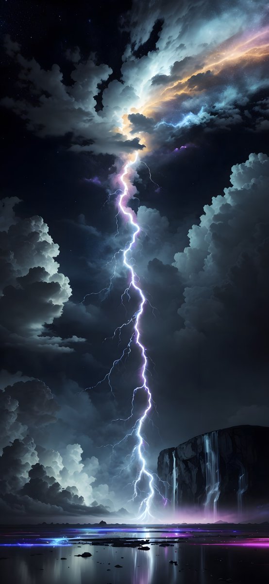 Stormy skies wallpaper⚡️