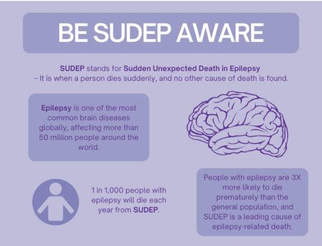 Be SUDEP Aware 💜
#tyroneweetra 💜
#tyroneweetraepilepsyfighter 💜
#tracyweetraepilepsyadvocate 💜
#epilepsy 💜
#sudep 💜
#inlovingmemoryoftyroneweetra 
#raisingawareness 💜