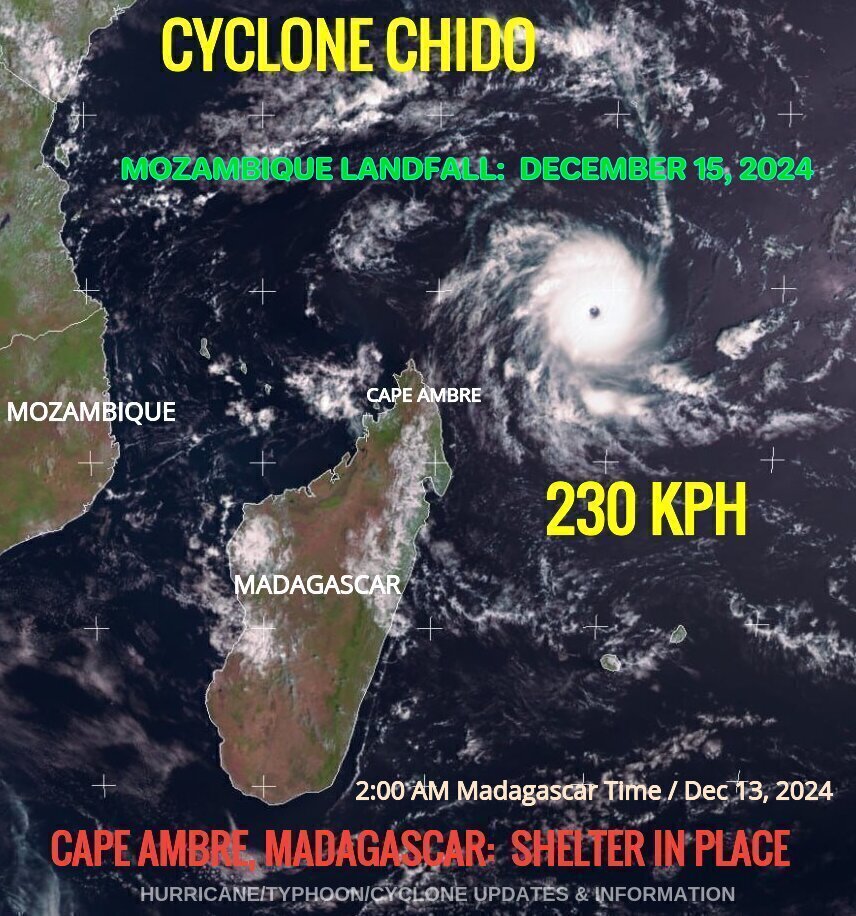 GlobalCyclones's tweet photo. *#MascareneIslands: #92S
#Reunion #LaReunion #Mauritius #Madagascar #Rodrigues #PortLouis #SaintDenis #PortMathurin #CycloneChido #Chido #TropicalCycloneChido #Antsiranana #CapeAmbre #Mozambique #Comoros #ComorosIslands #Mayotte
BLOG/MAPS/SATELLITE
https://t.co/xgMLH4kdg6 https://t.co/MnOfGMFevO