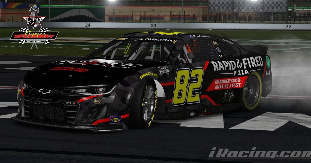 <a href="/iracerStan/">Stan Carnathan</a> grabbed the Win Wednesday night in the SuperSpeedway Series at Atlanta