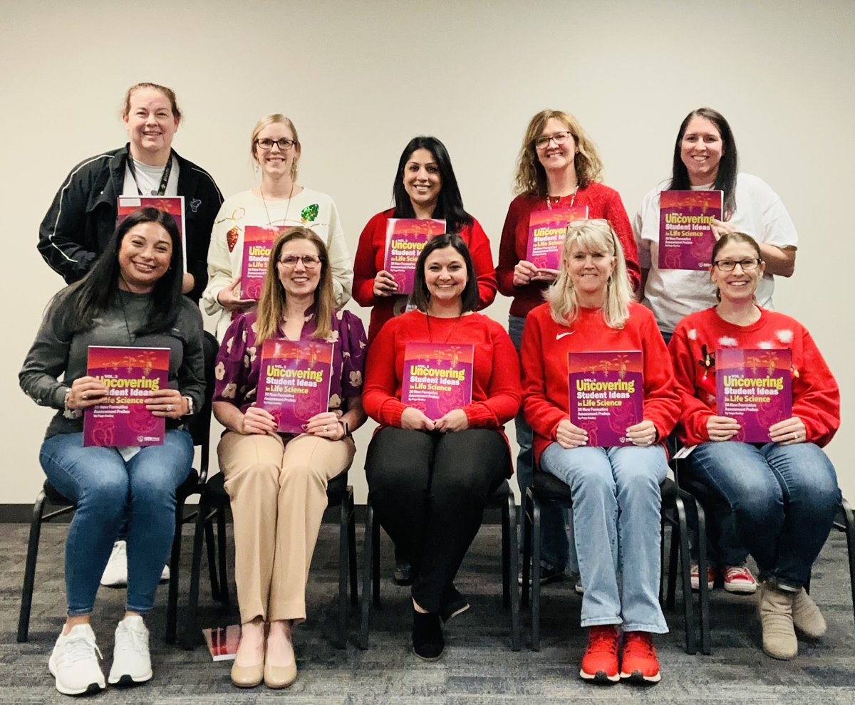 #KISDScience Department Chair Meeting. Curriculum updates, word game, and new learning with @CTSKeeley probes.