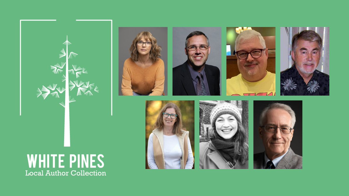 PoMoLibrary's tweet photo. The White Pines Local Author Collection highlights and supports local authors and illustrators in our community. Get to know some of the newest additions to our collection! https://t.co/DLNcAdu0l8 https://t.co/kGagRFtZ6N