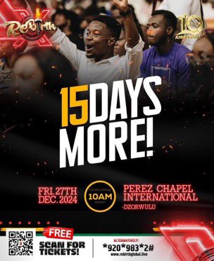 rebirthtbygc10's tweet photo. "Get ready to groove!πππ Louis Pascal takes the stage on Dec 27, 2024! Back-to-back hits & his latest banger, Steeze!"
#LouisPascal #Steeze #ConcertAlert"
#RebirthX || #RebirthHomecoming || #BishopDavidOyedepo || #youthgospelconcert https://t.co/Cd4wzQ1Q55